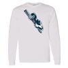 16x20 PRINT AREA Heavy Cotton™ Long Sleeve T-Shirt Thumbnail