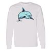 16x20 PRINT AREA Heavy Cotton™ Long Sleeve T-Shirt Thumbnail