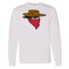 16x20 PRINT AREA Heavy Cotton™ Long Sleeve T-Shirt Thumbnail