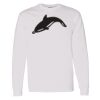 16x20 PRINT AREA Heavy Cotton™ Long Sleeve T-Shirt Thumbnail