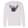 16x20 PRINT AREA Heavy Cotton™ Long Sleeve T-Shirt Thumbnail