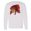 16x20 PRINT AREA Heavy Cotton™ Long Sleeve T-Shirt Thumbnail