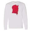 16x20 PRINT AREA Heavy Cotton™ Long Sleeve T-Shirt Thumbnail