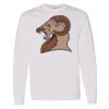 16x20 PRINT AREA Heavy Cotton™ Long Sleeve T-Shirt Thumbnail