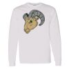 16x20 PRINT AREA Heavy Cotton™ Long Sleeve T-Shirt Thumbnail