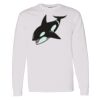 16x20 PRINT AREA Heavy Cotton™ Long Sleeve T-Shirt Thumbnail