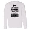 16x20 PRINT AREA Heavy Cotton™ Long Sleeve T-Shirt Thumbnail