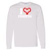 16x20 PRINT AREA Heavy Cotton™ Long Sleeve T-Shirt Thumbnail