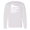 16x20 PRINT AREA Heavy Cotton™ Long Sleeve T-Shirt Thumbnail