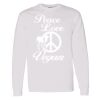 16x20 PRINT AREA Heavy Cotton™ Long Sleeve T-Shirt Thumbnail
