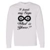 16x20 PRINT AREA Heavy Cotton™ Long Sleeve T-Shirt Thumbnail