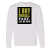 16x20 PRINT AREA Heavy Cotton™ Long Sleeve T-Shirt Thumbnail
