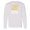 16x20 PRINT AREA Heavy Cotton™ Long Sleeve T-Shirt Thumbnail
