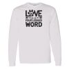16x20 PRINT AREA Heavy Cotton™ Long Sleeve T-Shirt Thumbnail