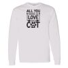 16x20 PRINT AREA Heavy Cotton™ Long Sleeve T-Shirt Thumbnail