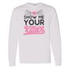 16x20 PRINT AREA Heavy Cotton™ Long Sleeve T-Shirt Thumbnail