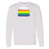16x20 PRINT AREA Heavy Cotton™ Long Sleeve T-Shirt Thumbnail