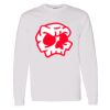 16x20 PRINT AREA Heavy Cotton™ Long Sleeve T-Shirt Thumbnail