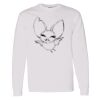 16x20 PRINT AREA Heavy Cotton™ Long Sleeve T-Shirt Thumbnail