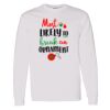 16x20 PRINT AREA Heavy Cotton™ Long Sleeve T-Shirt Thumbnail