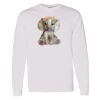 16x20 PRINT AREA Heavy Cotton™ Long Sleeve T-Shirt Thumbnail