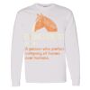 16x20 PRINT AREA Heavy Cotton™ Long Sleeve T-Shirt Thumbnail