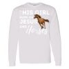 16x20 PRINT AREA Heavy Cotton™ Long Sleeve T-Shirt Thumbnail