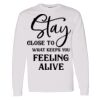 16x20 PRINT AREA Heavy Cotton™ Long Sleeve T-Shirt Thumbnail