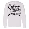 16x20 PRINT AREA Heavy Cotton™ Long Sleeve T-Shirt Thumbnail