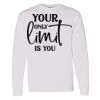 16x20 PRINT AREA Heavy Cotton™ Long Sleeve T-Shirt Thumbnail