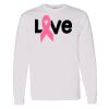 16x20 PRINT AREA Heavy Cotton™ Long Sleeve T-Shirt Thumbnail