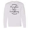16x20 PRINT AREA Heavy Cotton™ Long Sleeve T-Shirt Thumbnail