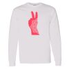16x20 PRINT AREA Heavy Cotton™ Long Sleeve T-Shirt Thumbnail