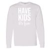 16x20 PRINT AREA Heavy Cotton™ Long Sleeve T-Shirt Thumbnail