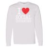 16x20 PRINT AREA Heavy Cotton™ Long Sleeve T-Shirt Thumbnail