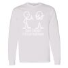 16x20 PRINT AREA Heavy Cotton™ Long Sleeve T-Shirt Thumbnail