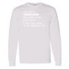 16x20 PRINT AREA Heavy Cotton™ Long Sleeve T-Shirt Thumbnail