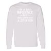 16x20 PRINT AREA Heavy Cotton™ Long Sleeve T-Shirt Thumbnail