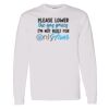 16x20 PRINT AREA Heavy Cotton™ Long Sleeve T-Shirt Thumbnail