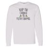 16x20 PRINT AREA Heavy Cotton™ Long Sleeve T-Shirt Thumbnail