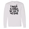 16x20 PRINT AREA Heavy Cotton™ Long Sleeve T-Shirt Thumbnail