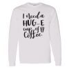 16x20 PRINT AREA Heavy Cotton™ Long Sleeve T-Shirt Thumbnail