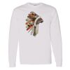 16x20 PRINT AREA Heavy Cotton™ Long Sleeve T-Shirt Thumbnail