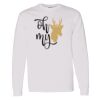 16x20 PRINT AREA Heavy Cotton™ Long Sleeve T-Shirt Thumbnail