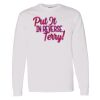 16x20 PRINT AREA Heavy Cotton™ Long Sleeve T-Shirt Thumbnail