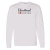 16x20 PRINT AREA Heavy Cotton™ Long Sleeve T-Shirt Thumbnail
