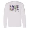 16x20 PRINT AREA Heavy Cotton™ Long Sleeve T-Shirt Thumbnail