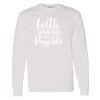 16x20 PRINT AREA Heavy Cotton™ Long Sleeve T-Shirt Thumbnail