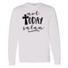 16x20 PRINT AREA Heavy Cotton™ Long Sleeve T-Shirt Thumbnail