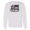 16x20 PRINT AREA Heavy Cotton™ Long Sleeve T-Shirt Thumbnail
